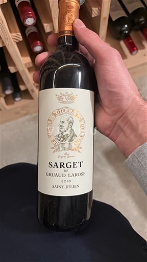 Burdeos Saint-Julien Château Gruaud Larose Sarget 2018