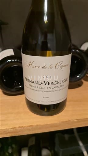 Borgoña Pernand-Vergelesses Premier Cru Maison de la Cogueaux En Caradeux 2020