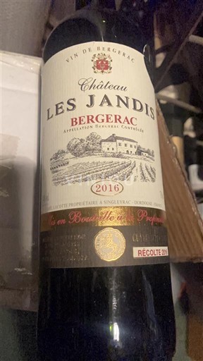 Sydvestfrankrig Bergerac Château Les Jandis 2016