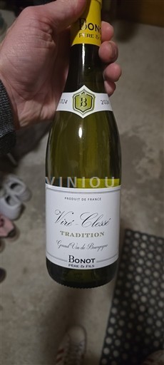 Burgundy Viré-clessé Bonot Père et Fils Tradition 2022