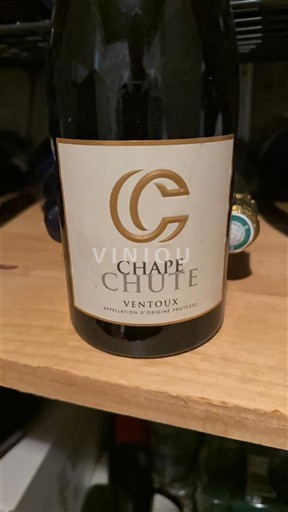 Viner Rouge sec Chape Chute 2021 Frankrike Rhônedalen Ventoux AOC