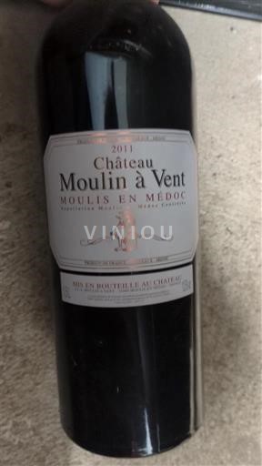 Bordeaux Moulis-en-Médoc Château Moulin à Vent 2011