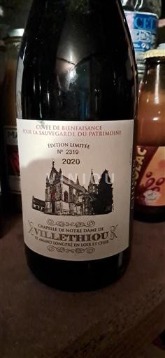 Dolina Loare Ni doloceno Chapelle De Notre Dame De Villethiou de Bienfaisance 2020