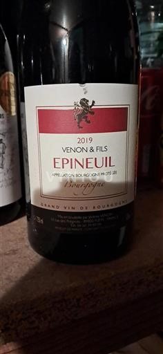 Bourgogne Venon & Fils Epineuil 2019