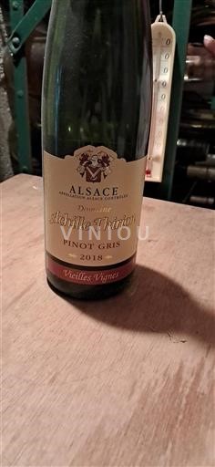 Alsazia Domaine Achille Thirion Vieilles Vignes 2018