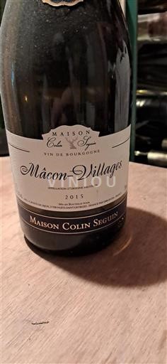 Bourgondië Mâcon en mâcon-dorpen Maison Colin Seguin 2015