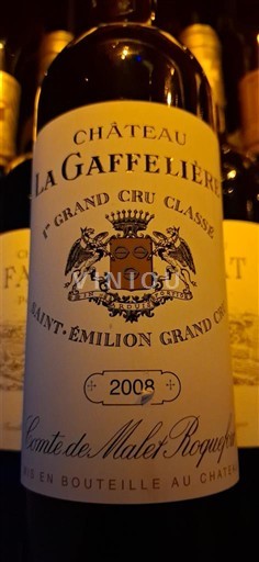 Bordeaux Saint-Émilion Grand Cru Grand Cru Château La Gaffelière 2008