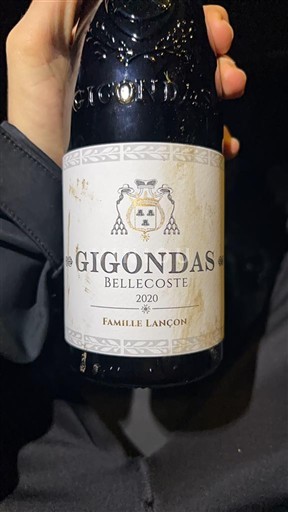 Valle del Rodano Gigondas Famille Lançon Bellecoste 2020