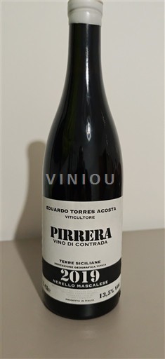 Wines of Sicily Unspecified Eduardo Torres Acosta Pirrera Vino di Contrada 2019