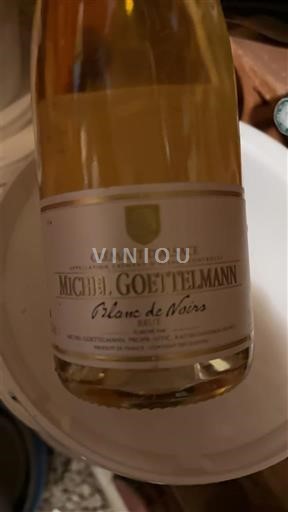 Alsace Crémant d'Alsace Michel Goettelmann Blanc de Noirs Icke årgångsbetecknad