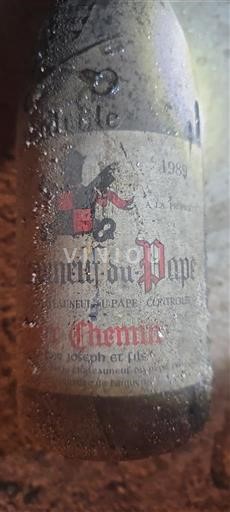 Rhônedalen Châteauneuf-du-Pape Domaine Vieux Lazaret Les Fines Roches 1989