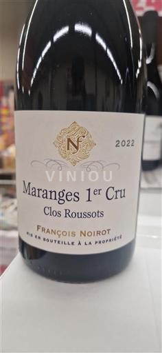 Burgundija Ni doloceno Premier Cru François Noirot Clos Roussots 2022