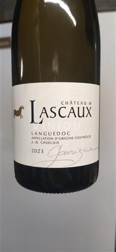 Vin Blanc sec Garrigue Château Lascaux 2023 France Languedoc AOC