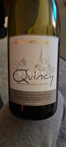 Loire-dalen Quincy Les Grands Bouviers Ikke årgangsbestemt