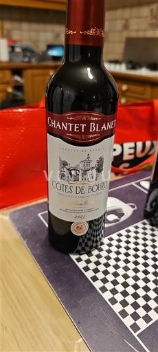 Bordeaux Côtes-de-bourg Chantet Blanet 2023