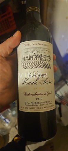 Jugozahod Cahors Château Haute-Serre 2012