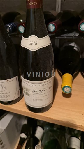 Burgundsko Monthélie Premier Cru Domaine Doreau Champs fulliot 2018