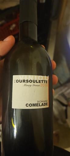 Roussillon Maury Sec Domaine Comelade Loursoulette 2018