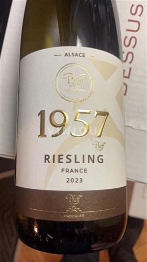 Elsass Riesling Pfaff 1957 2023
