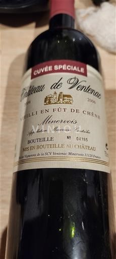 Langvedok Minervois Château Ventenac Spéciale 2006