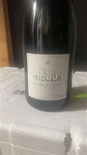 Rượu vang sủi bọt Blanc brut Tradition Claude Moussé Non millésimé Pháp Champagne Sâm-panh AOC