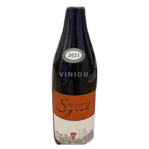 Alpen en Rhônevallei Rhodanische Heuvels Cave de Tain Syrah 2021