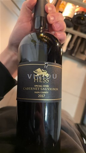 Kalifornijske AVA Napa Valley Hess Special 2017