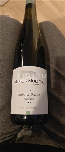 Mosel Moselle Markus Molitor Saarburger Rausch Auslese *** 2018