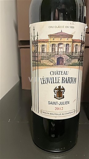 Bordeaux Saint-Julien Grand Cru Château Léoville Barton 2012