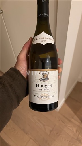 Vallée du Rhône Saint-Péray M. Chapoutier Hongrie 2020