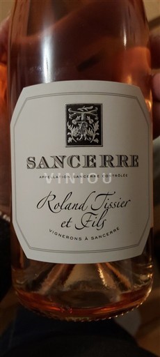 Vinhos Rosé sec Roland Tissier et Fils 2024 França Vale do Loire Sancerre AOC