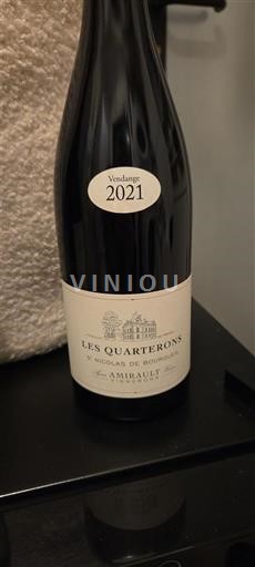 Loire-dalen Saint-Nicolas-De-Bourgueil Amirault Les Quarterons 2021