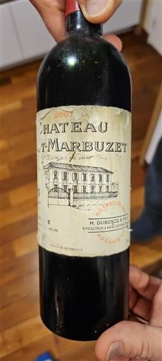 Bordeaux Saint-Estèphe Château Saint-Mar´buzet 2003