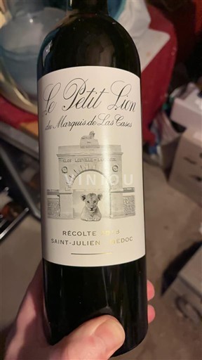 Bordeaux Saint-Julien Château Léoville Las Cases Le Petit Lion du Marquis de Las Cases 2013