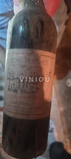 Bordéus Côtes-de-bourg Château Perthus Não Sazonado