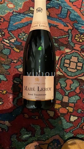 Vinhos Espumantes Rosé brut Rosé Tradition Mahé Leroy Non millésimé França Champanhe AOC