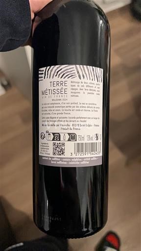 Sydväst Buzet Vignerons de Buzet Terre Métissée Icke årgångsbetecknad