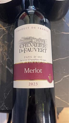 Languedoc a Roussillon Pays d'Oc Chevalier de Fauvert 2023