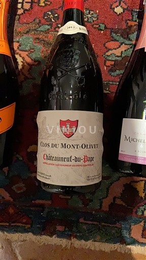 Vale do Ródano Châteauneuf-du-Pape Clos du Mont-Olivet 2013