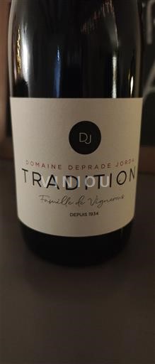 Vini Rouge sec Tradition Domaine Prade Jorda 2024 Francia Roussillon Côtes-du-Roussillon AOC