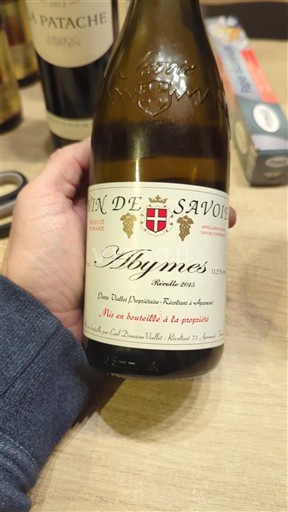 Savoie và Bugey Abymes Domaine Viallet 2015