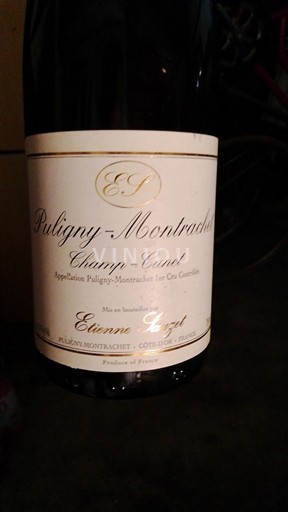 Burgundsko Puligny-Montrachet Premier Cru Etienne Sauzet Champ Canet 2000