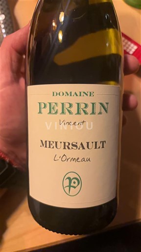 Bourgogne Meursault Domaine Vincent Perrin L'Ormeau 2022