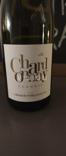 Linguadoca e Rossiglione Côtes catalanes Arnaud de Villeneuve Chardonnay Classic 2024