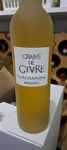 Vini Blanc moelleux Grains de Givre 2020 Francia Sud-Ovest Côtes de Gascogne IGP