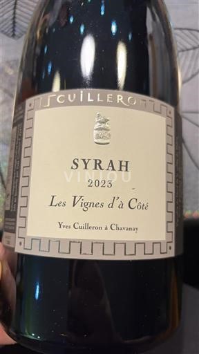 Wines Rouge sec Les Vignes d'à Côté Yves Cuilleron 2023 France Rhône Valley Unspecified AOC