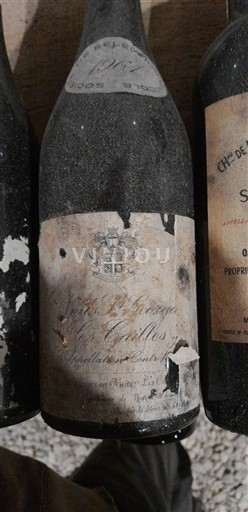 Burgundija Nuits-Saint-Georges Premier Cru Les Cailles 1961