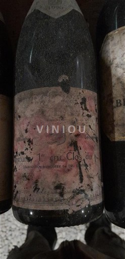 Wines Rouge sec Clos des Myglands Faiveley 1990 France Burgundy Mercurey AOC Premier Cru