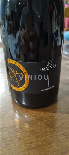 Vina Rouge sec Les Damnès Denis Bardon 2024 Francija Dolina Loare Sancerre AOC