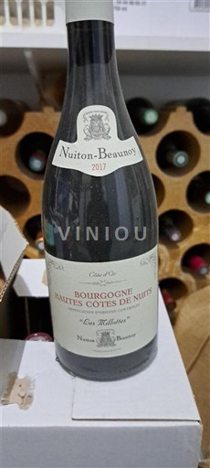 Burgundsko Nespecifikováno Nuiton-Beaunoy Les Millottes 2017